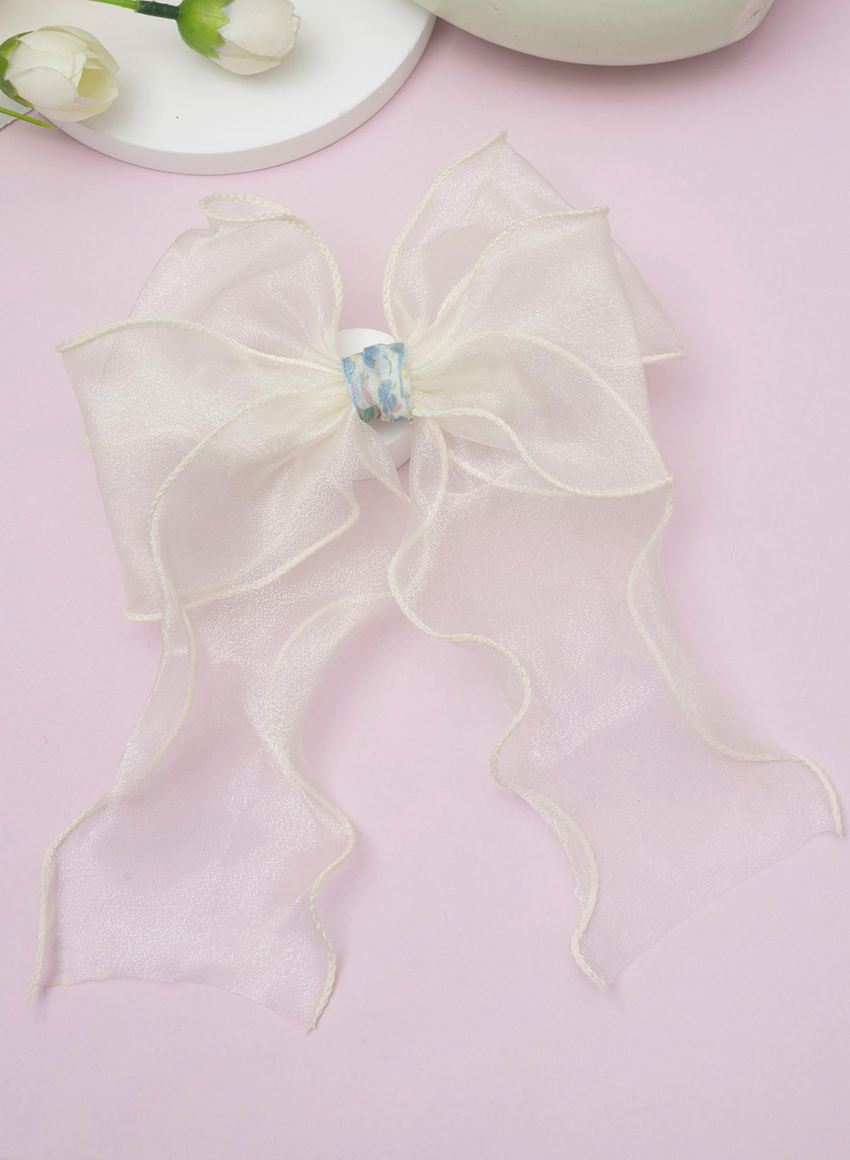 Scottie hair bow