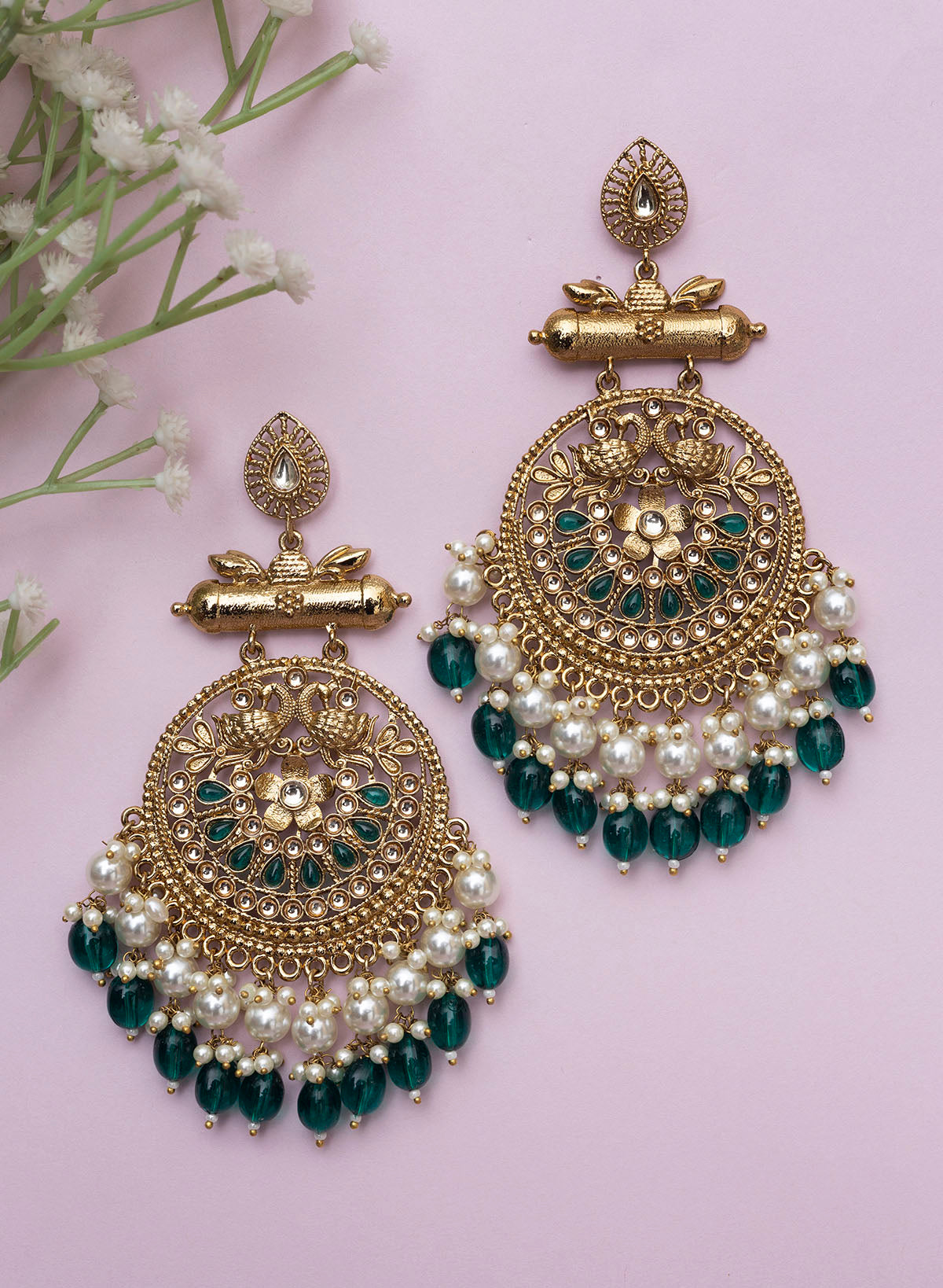 Nivisha Long Earrings