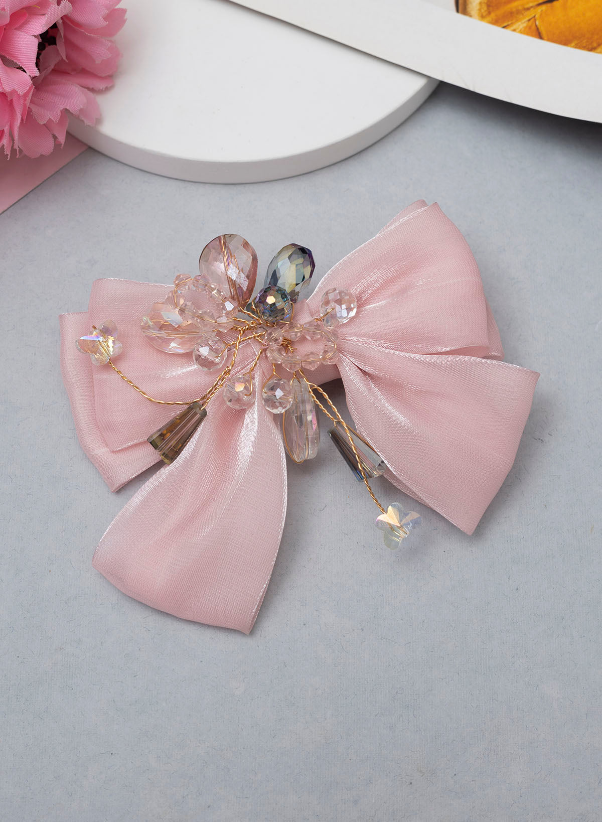 Savannah embellished bow