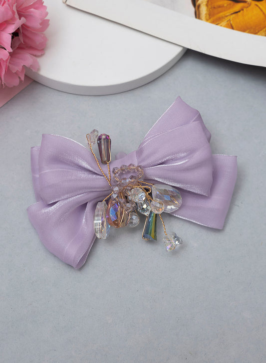 Savannah embellished bow