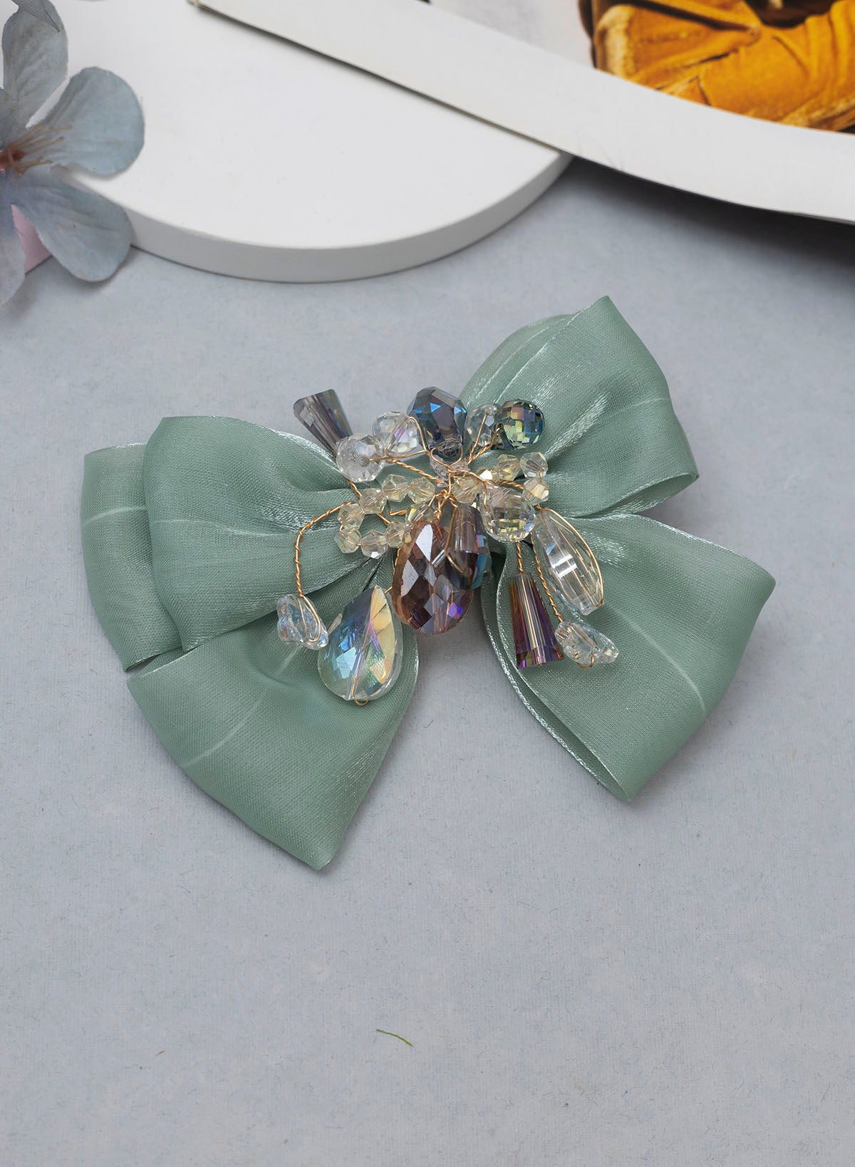 Savannah embellished bow