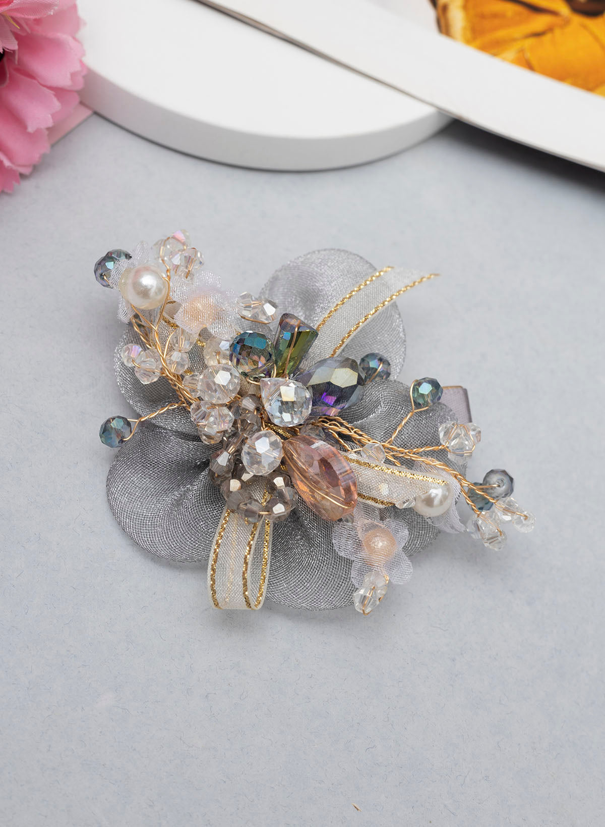 Hadley embellished bow