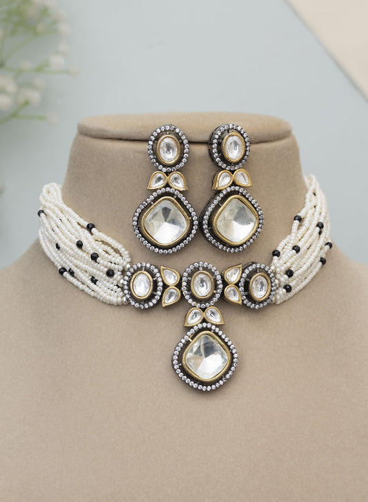 Ridah Polki Necklace set