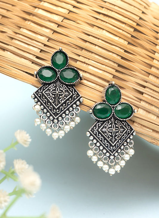 Rimsha Drop Stud Earring