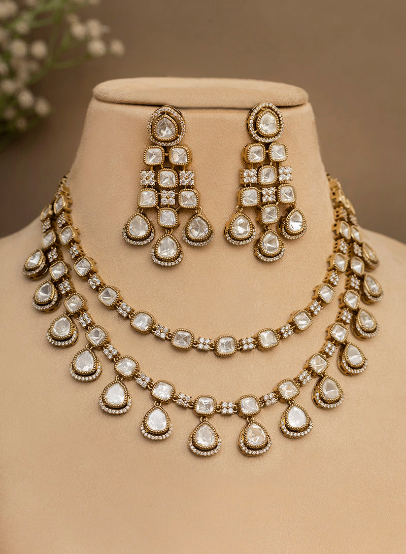 Fable Double Layered Necklace Set