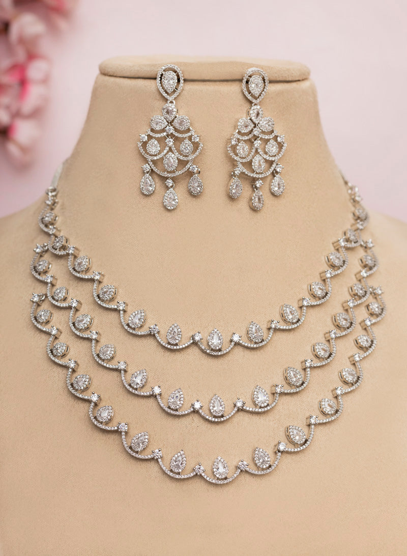 Snowdrop Necklace Set