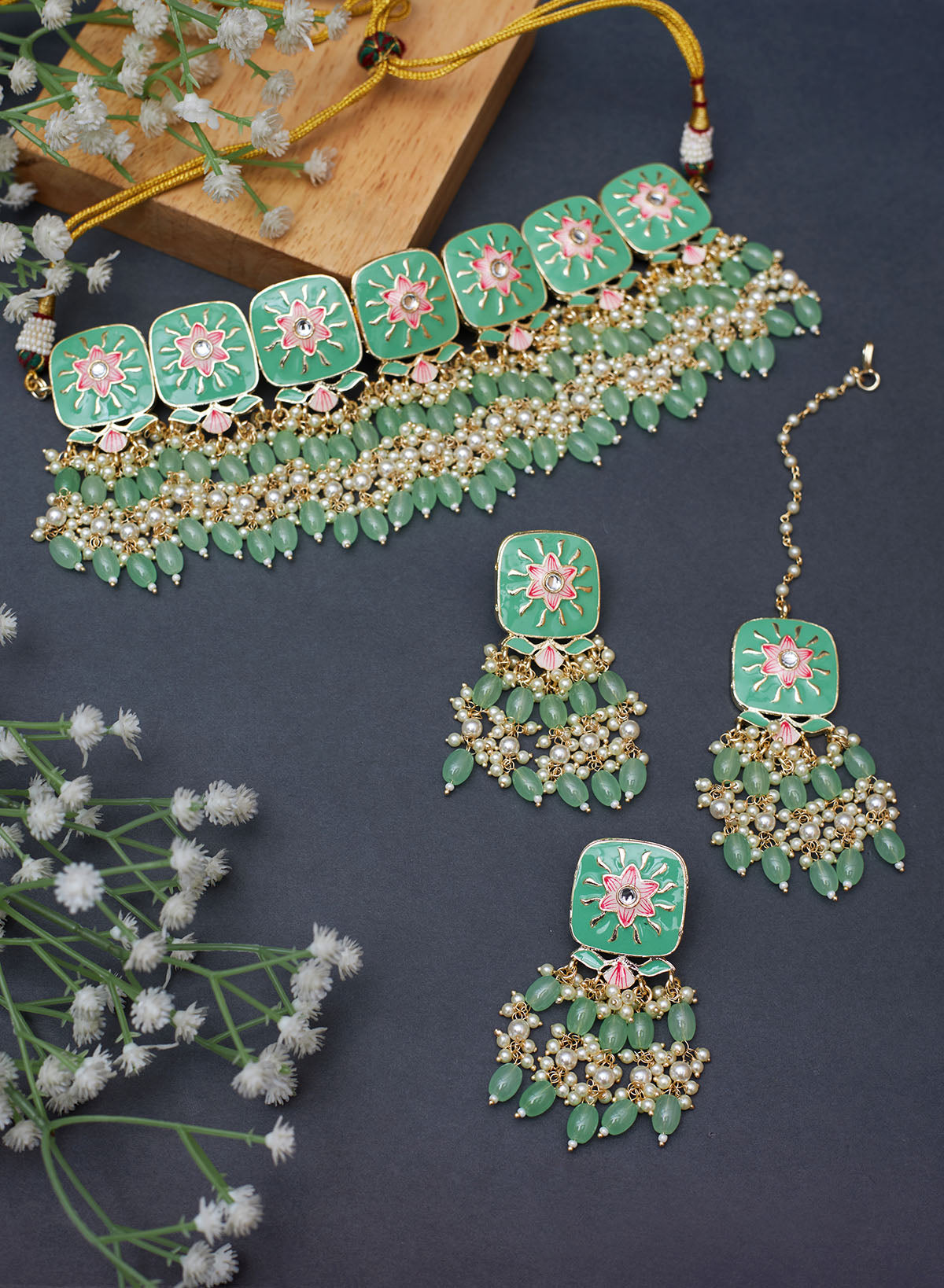 Alina Meena necklace set