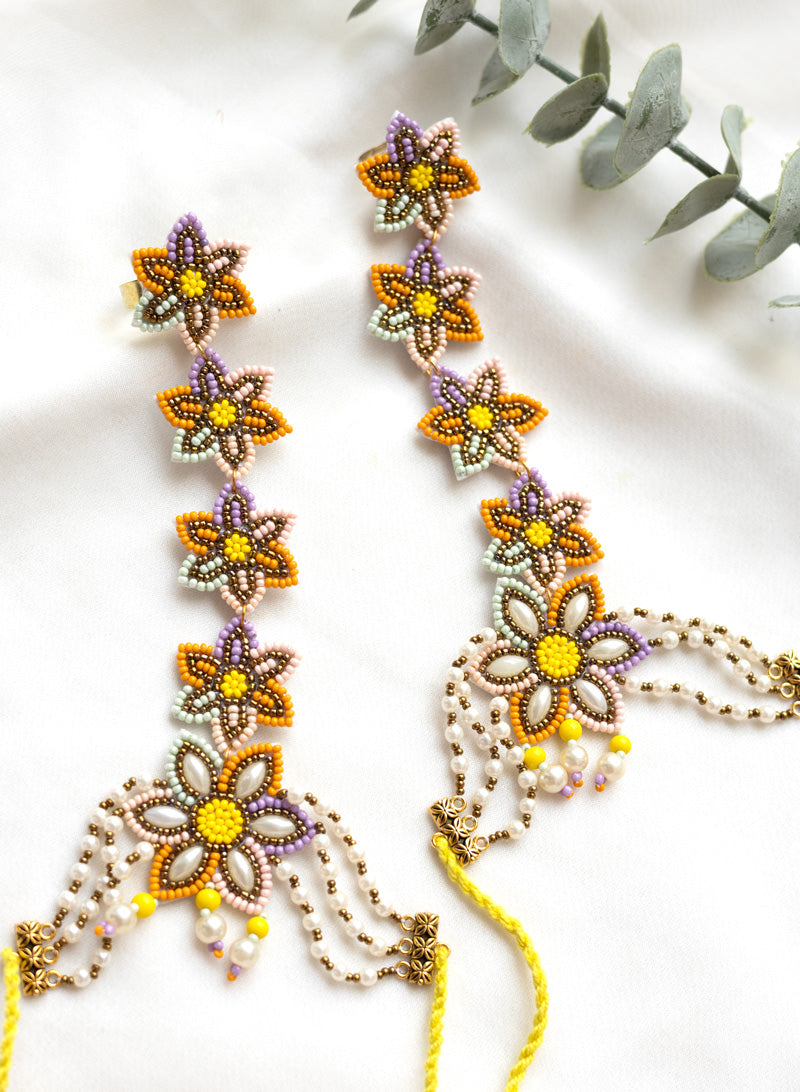 gautami MULTICOLOR HANDMADE HATHPHOOL