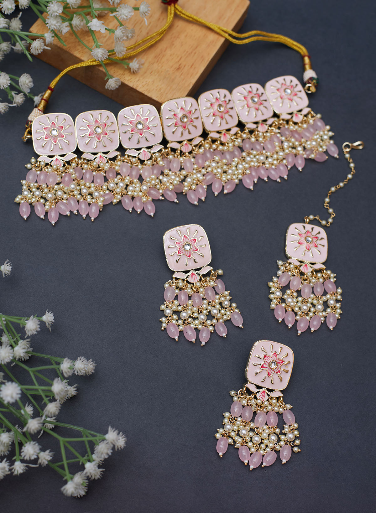 Alina Meena necklace set