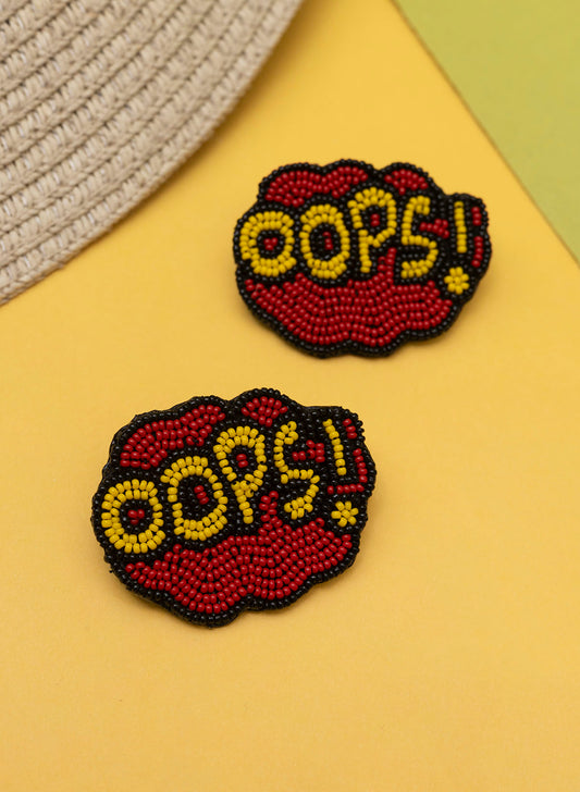 Oops  Hand made earring