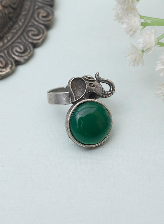 Gajendra Oxidised  Rings