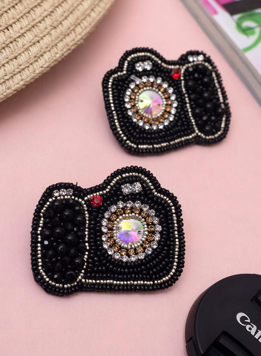 Camera Handmade earring