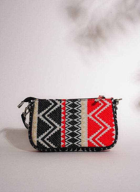 Diamond Dazzle Baguette Bag