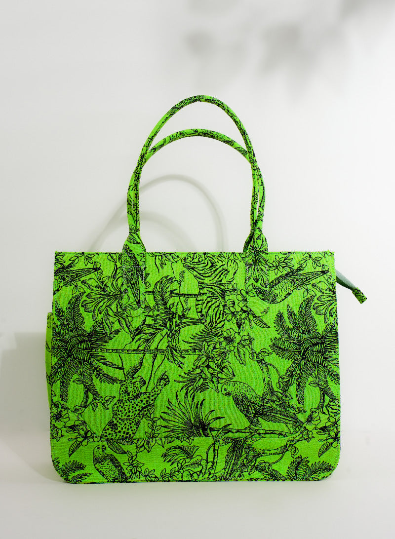 Lime Luxe Tote Bag