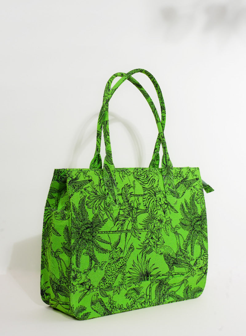 Lime Luxe Tote Bag