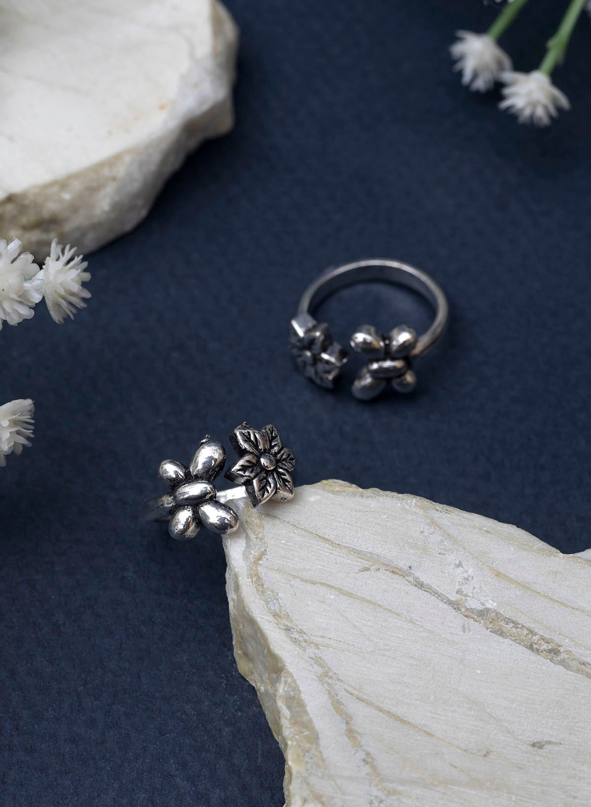 Channi oxidised Toe Ring