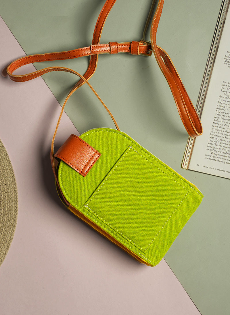 Adora Green Phone Bag