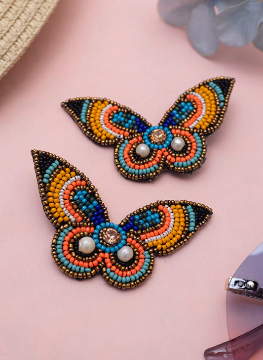 Butterfly Hand made earring