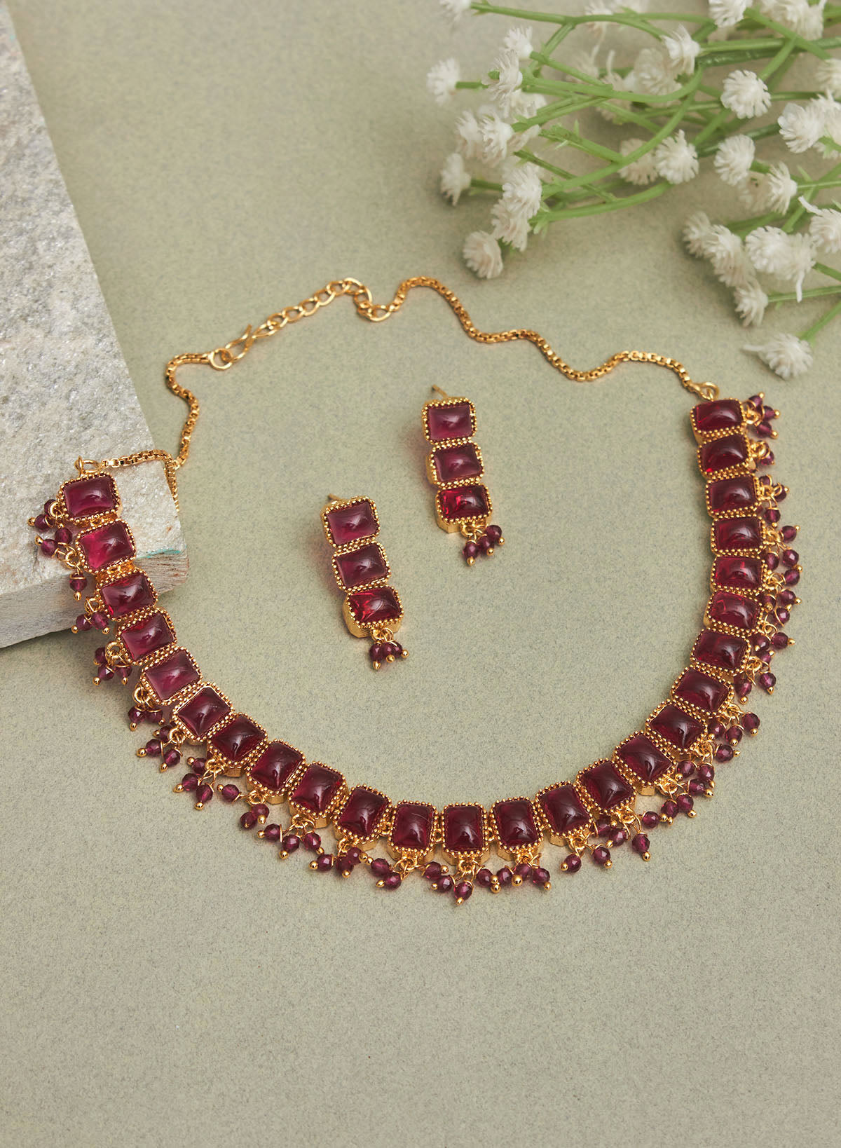 Bhuvi necklace set