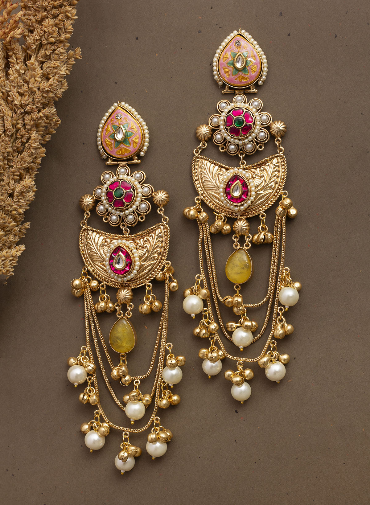 Nageena Long Earring