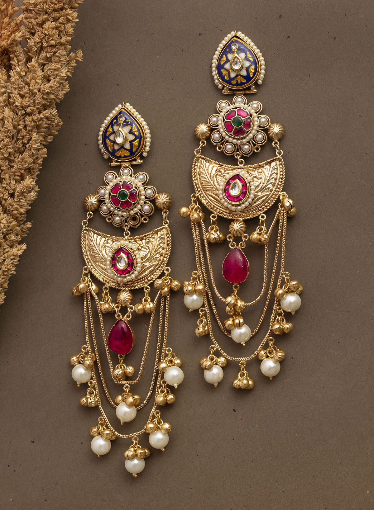 Nageena Long Earring
