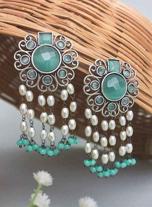 Vardhini stone earring