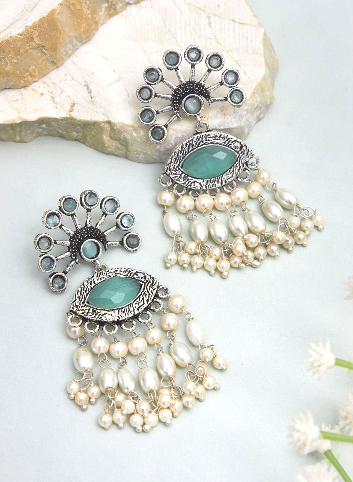 Willona stone earring