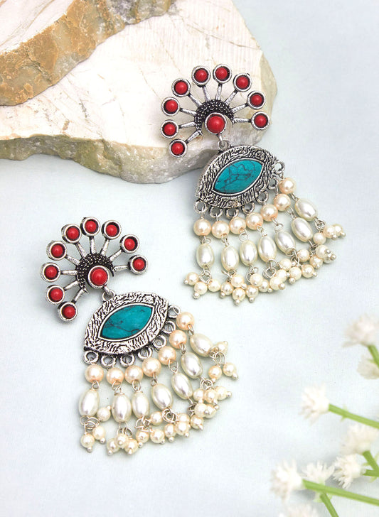 Willona stone earring
