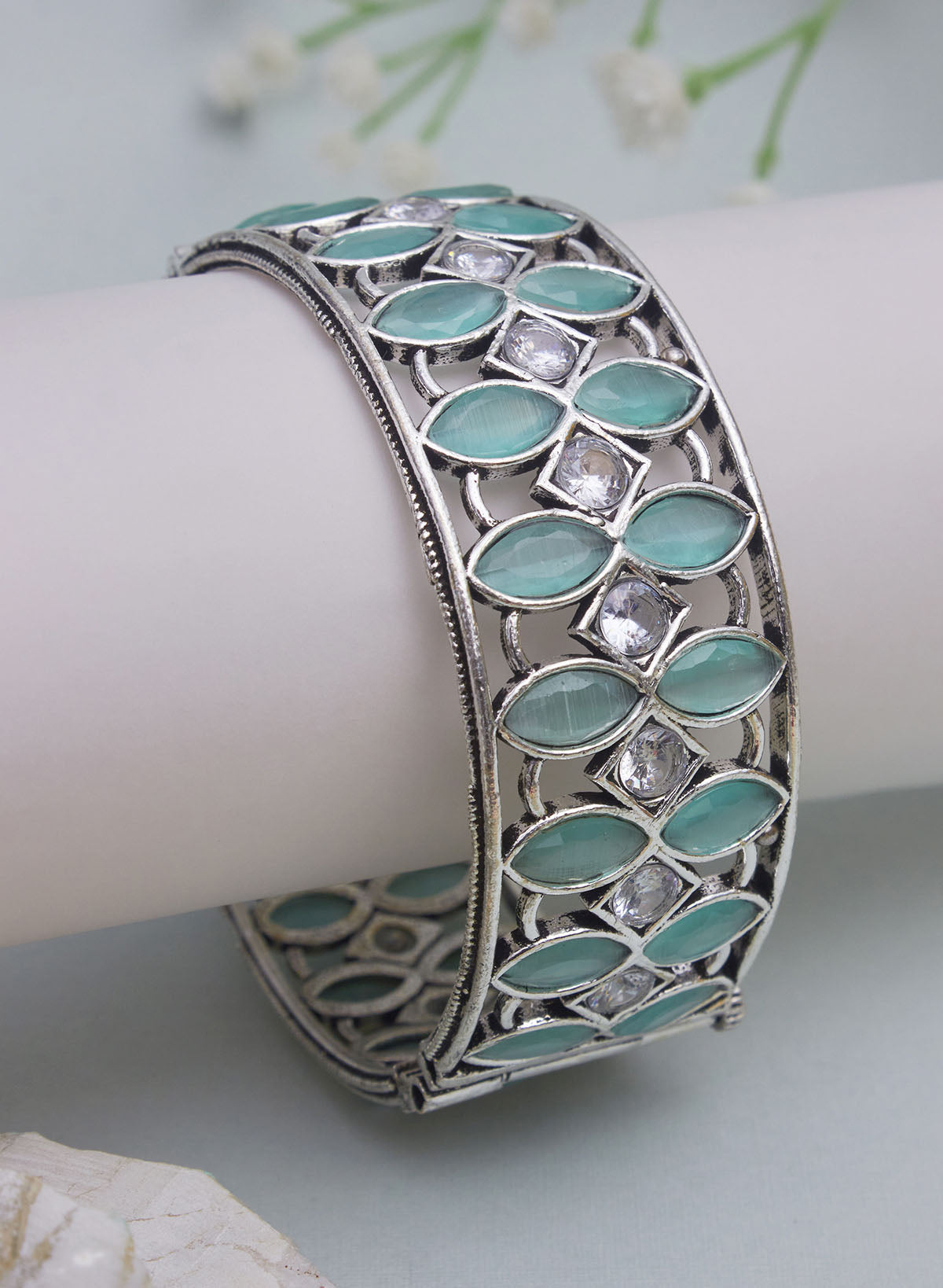 Neysa stone bangle