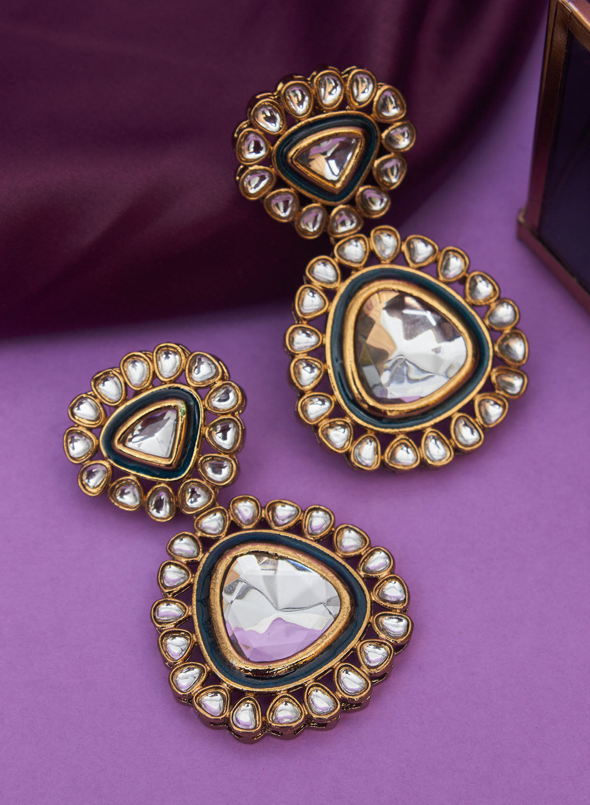 Suvrina polki earring
