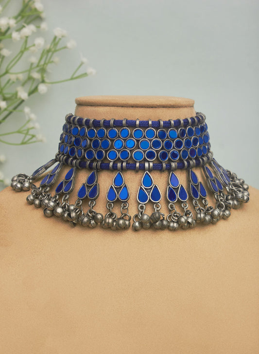 Nimisha mirror choker