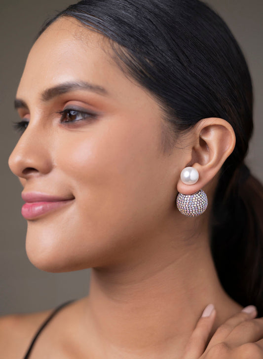 Advi Big Disco ball Earring