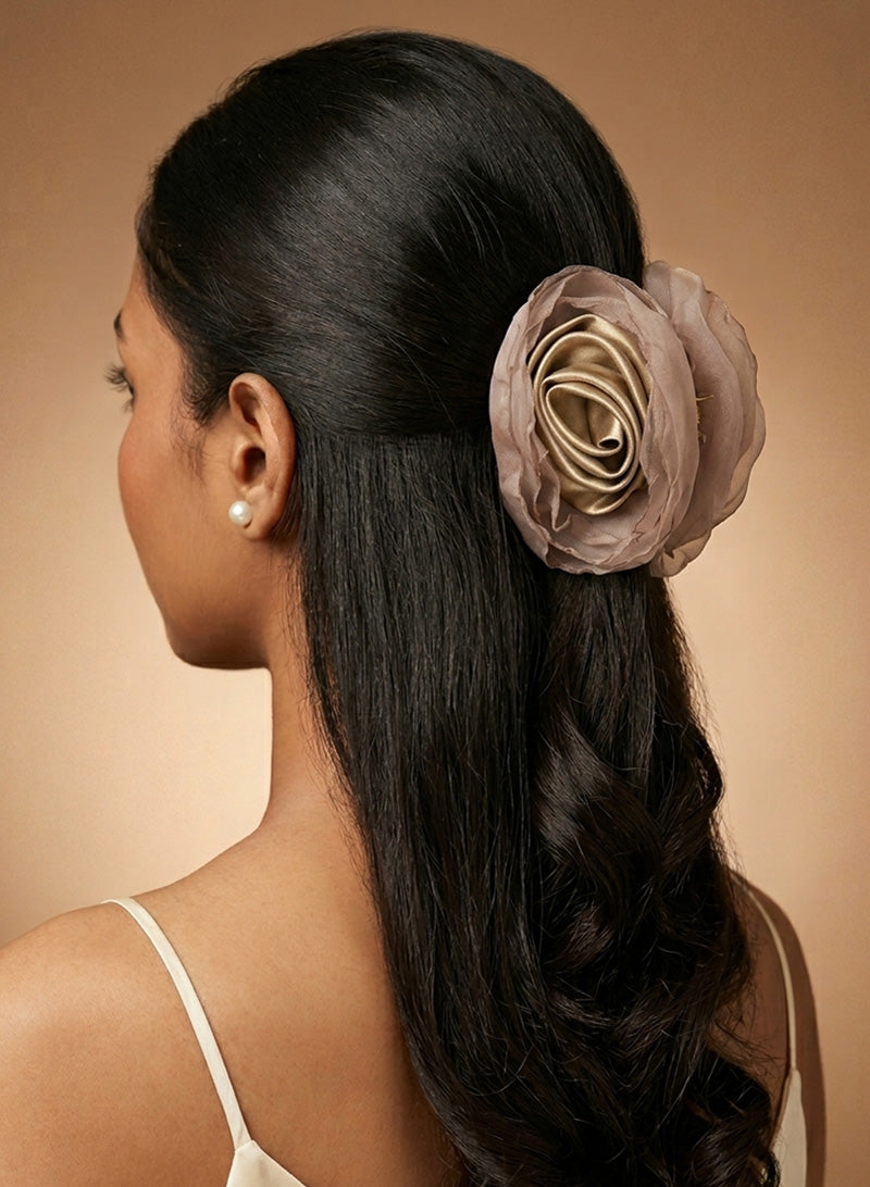 Ruffle Claw Clip
