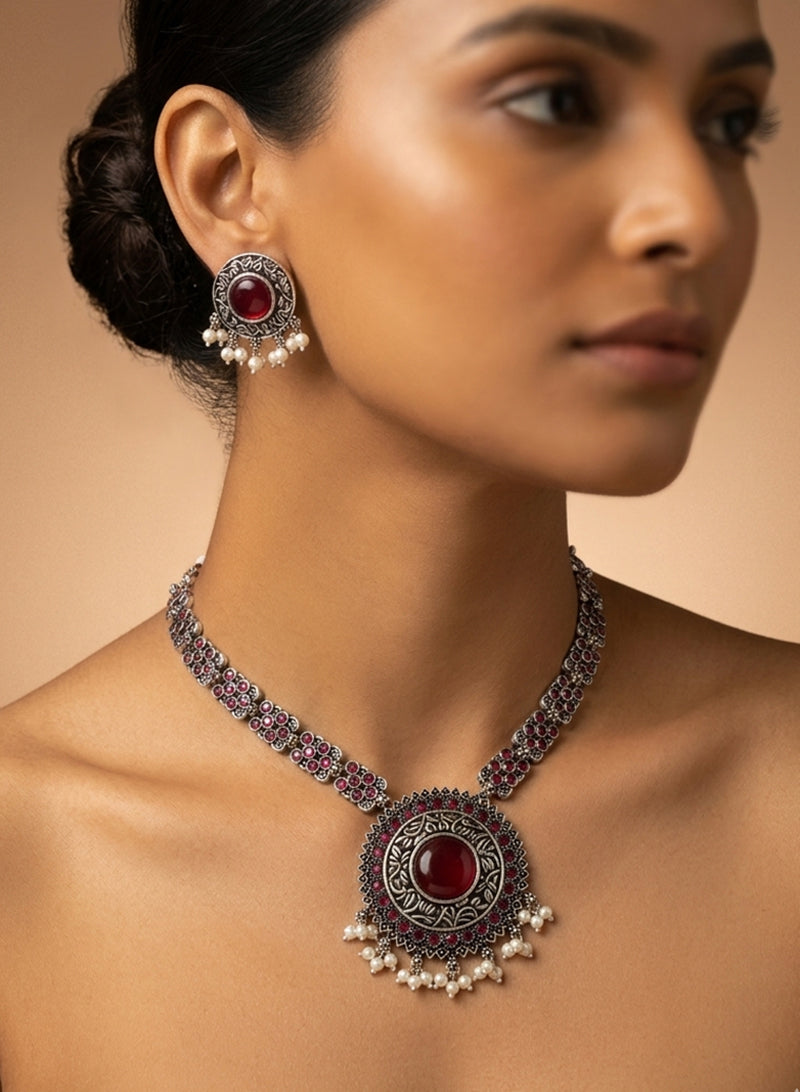 Dayita necklace set