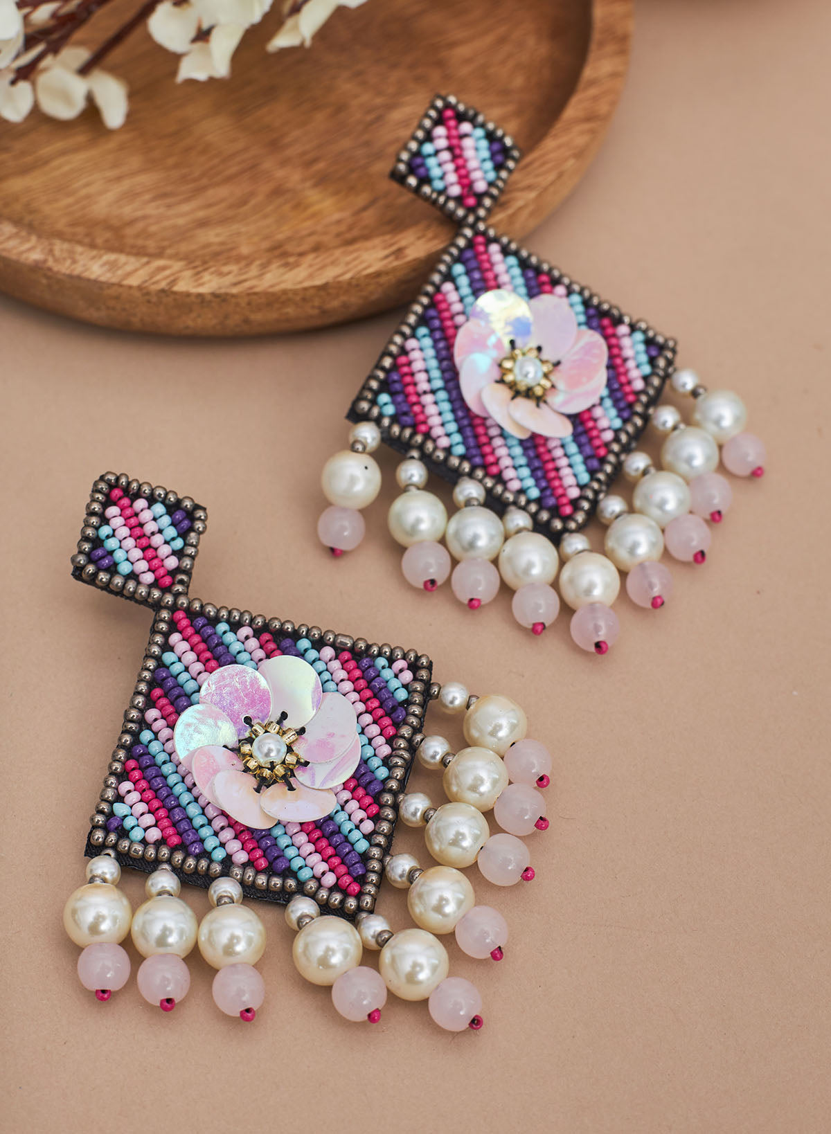 Amelia sequin earring
