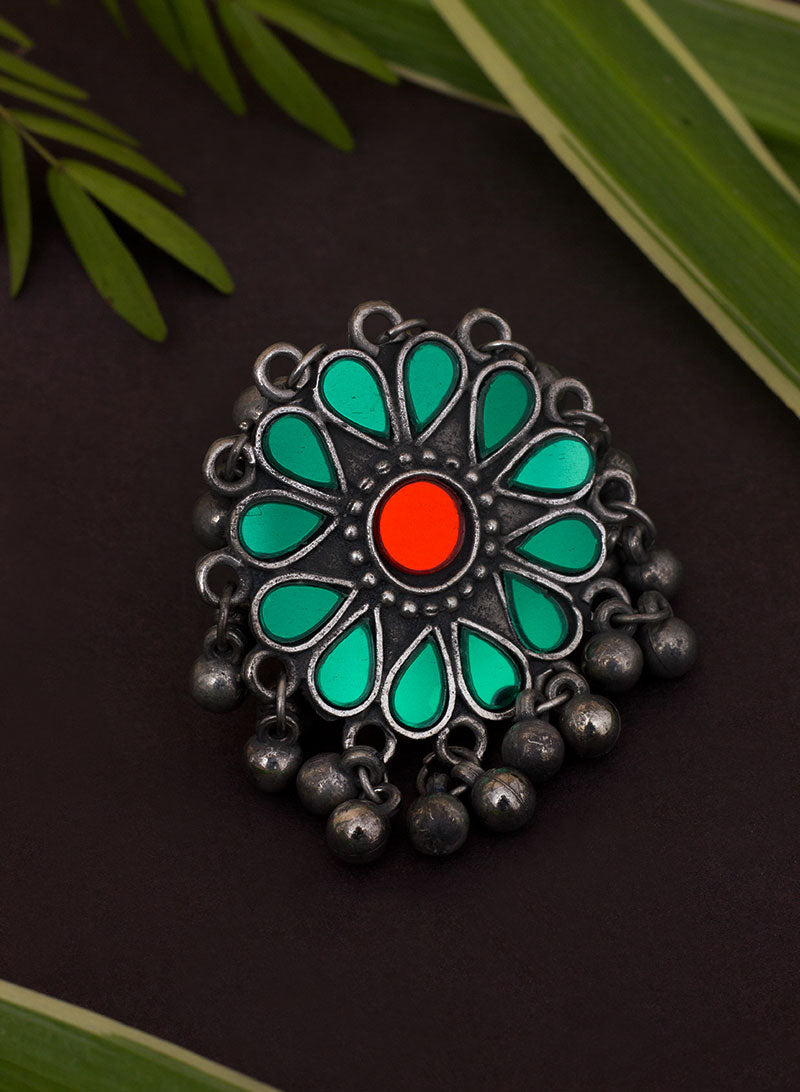 medha oxidised ring