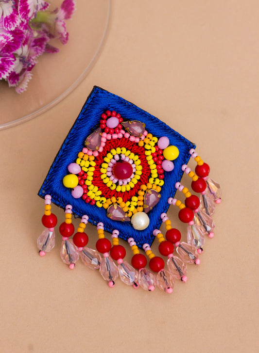 sana multicolor handmade ring