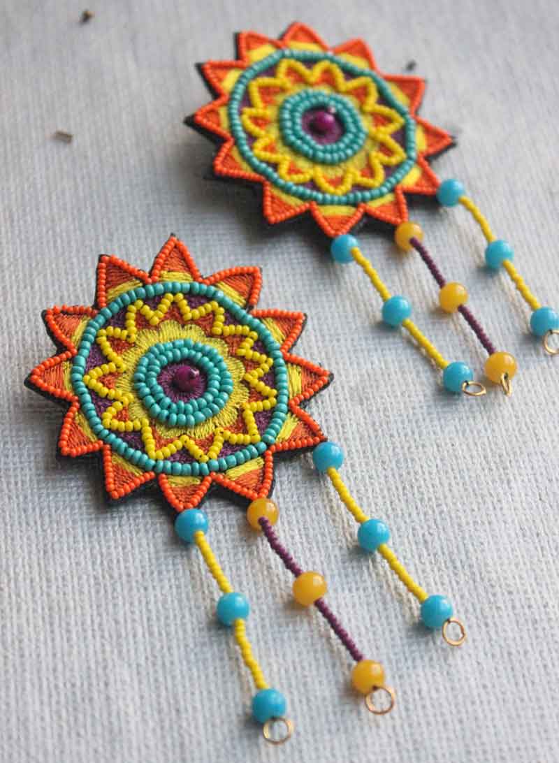 Dreamy Hanging Bead Earring