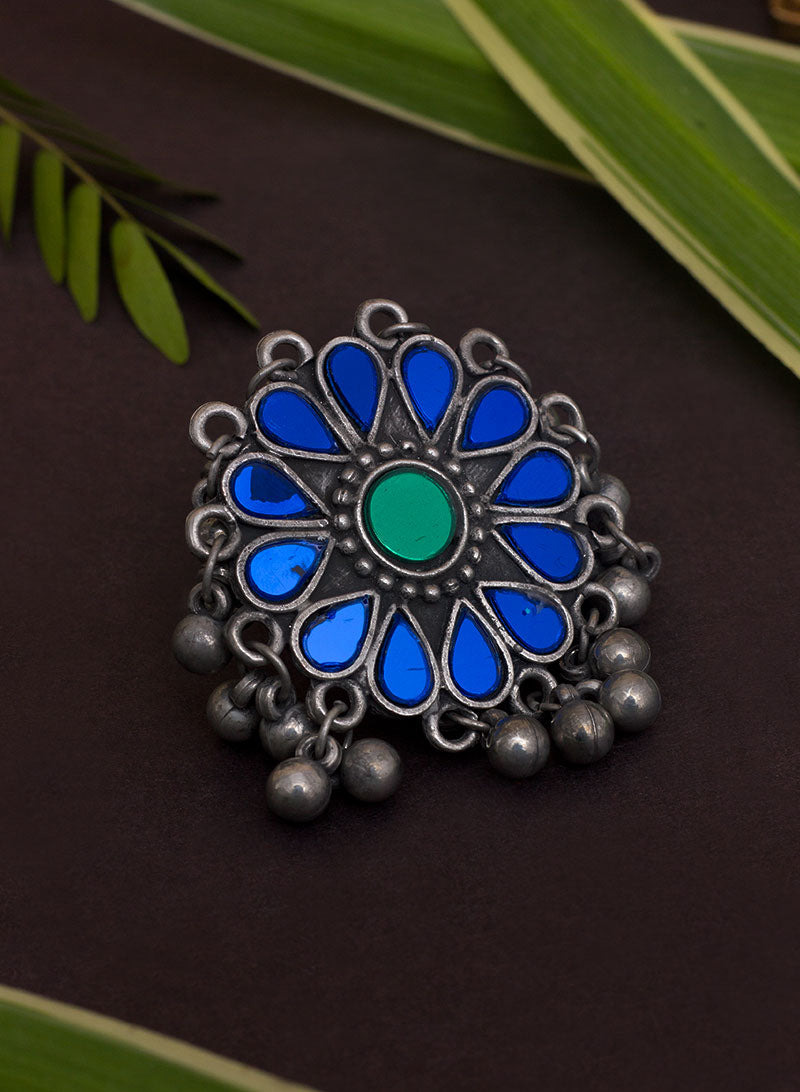 medha oxidised ring