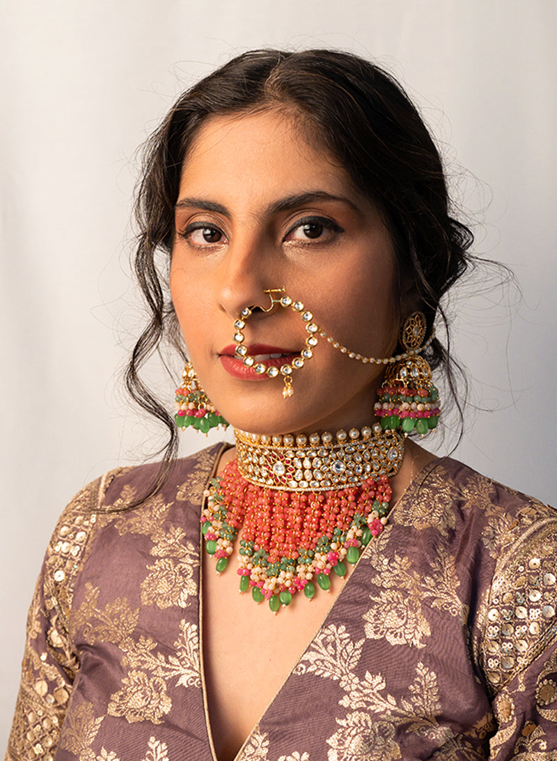 Hrida kundan Bridal set