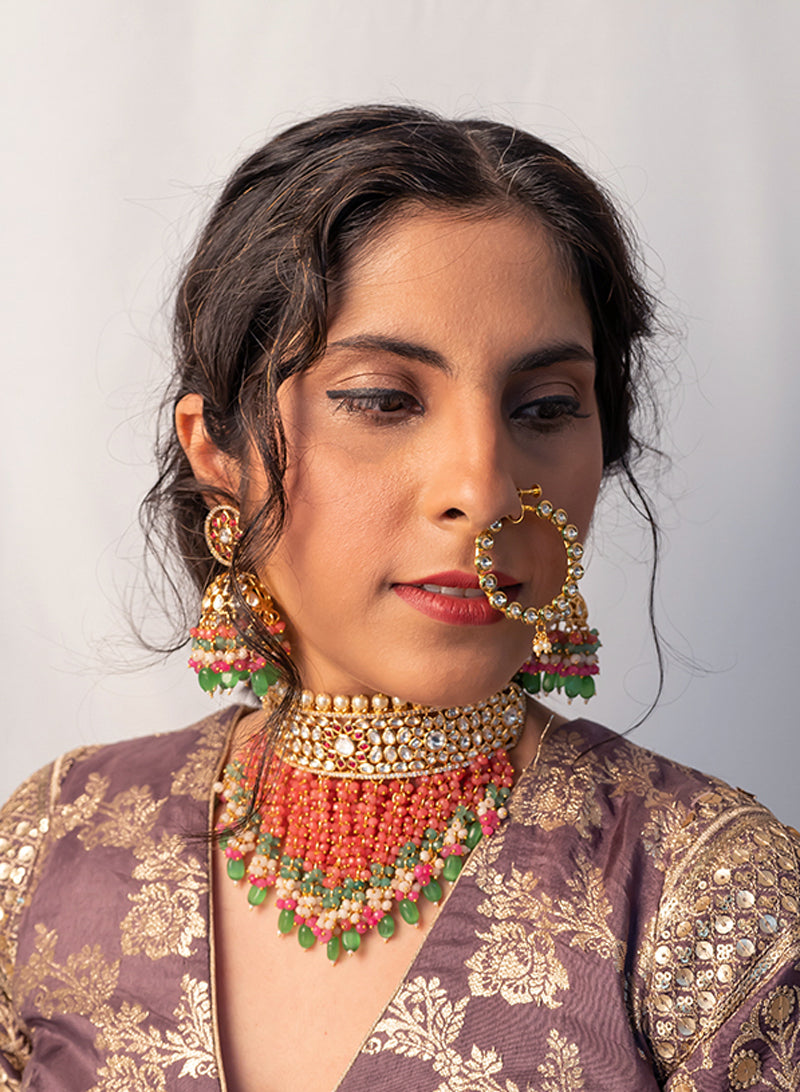Hrida kundan Bridal set