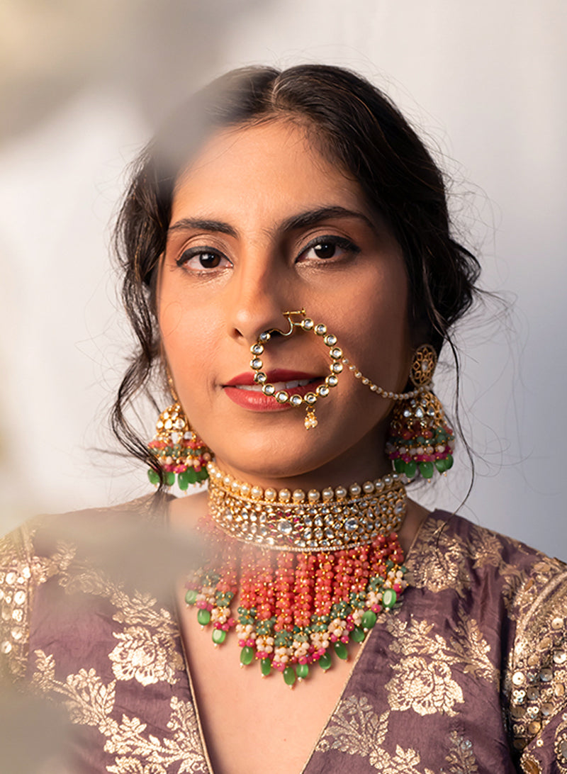 Hrida kundan Bridal set
