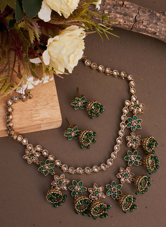 Prakriti double layer choker set