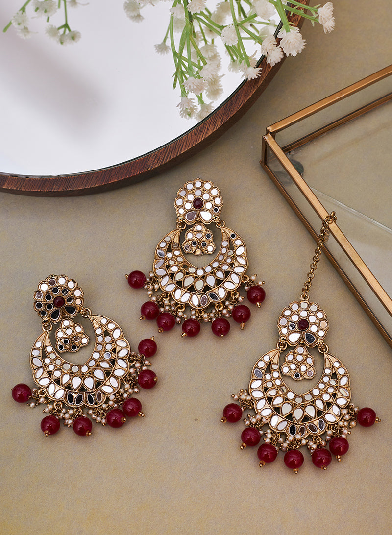 Eshana maangtika set