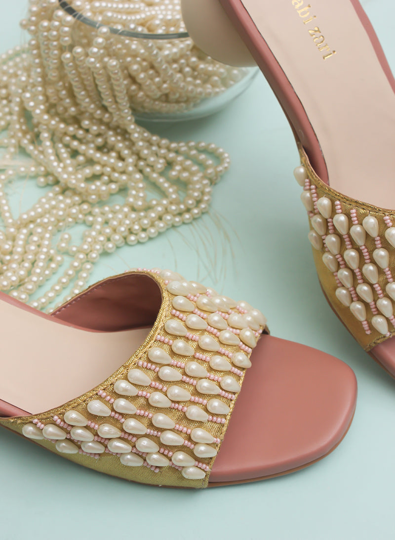 Bling Pearl Heel