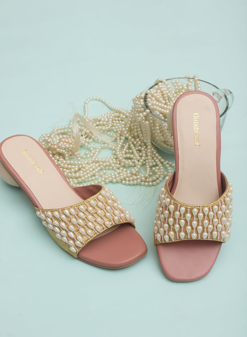 Bling Pearl Heel