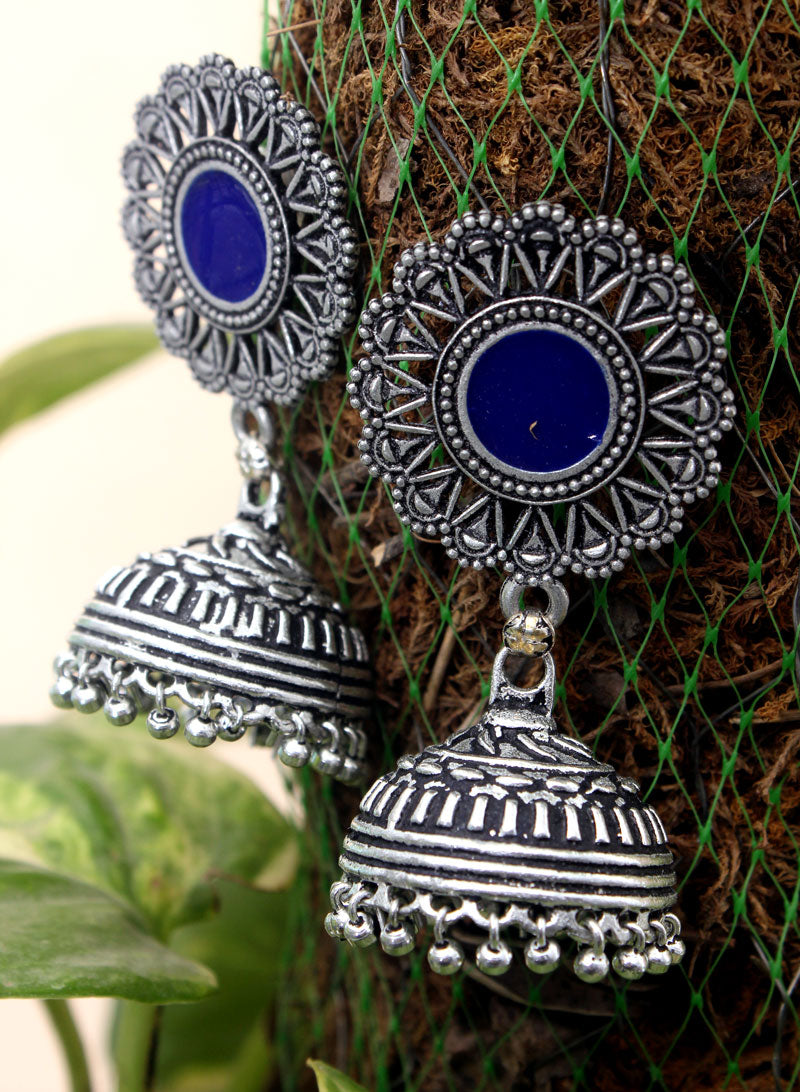 juhi oxidised earring