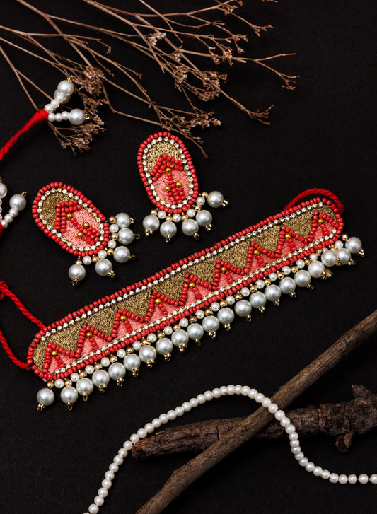 aileen handmade choker set