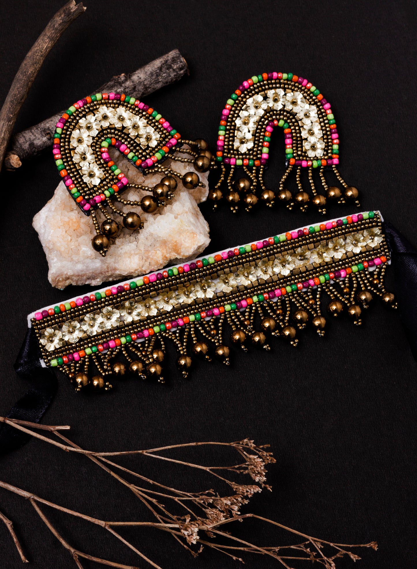 sierra multicolor choker set