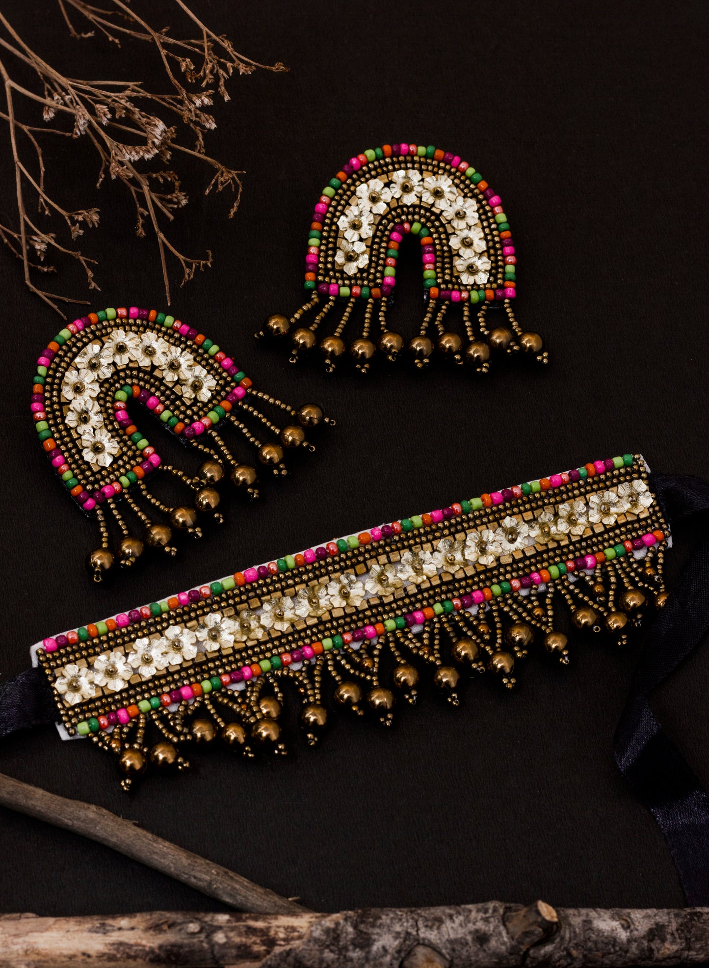 sierra multicolor choker set